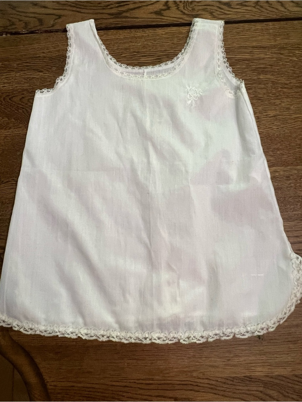 White Cotton Her Majesty Brand Slip Size 5